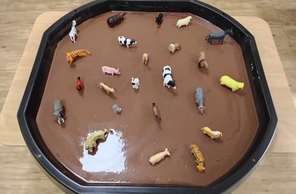 Zajęcia sensoryczne w Śpioszkach