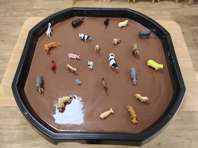 Zajęcia sensoryczne w Śpioszkach